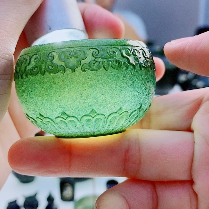 和田玉（青玉）未镶嵌把件