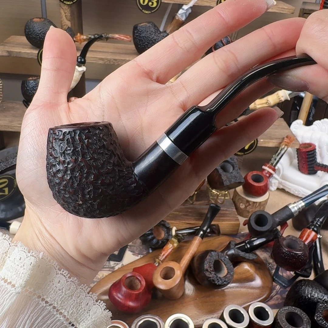 银圈福尔摩斯意大利进口石楠木