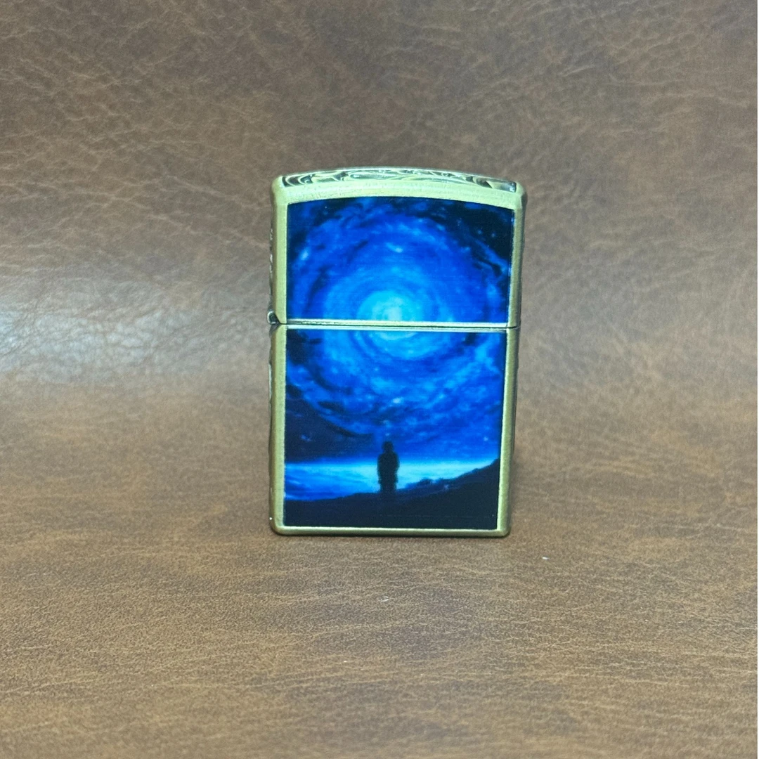 ZORRO佐罗夜光星空煤油防风打火机（不带煤油）ZQ