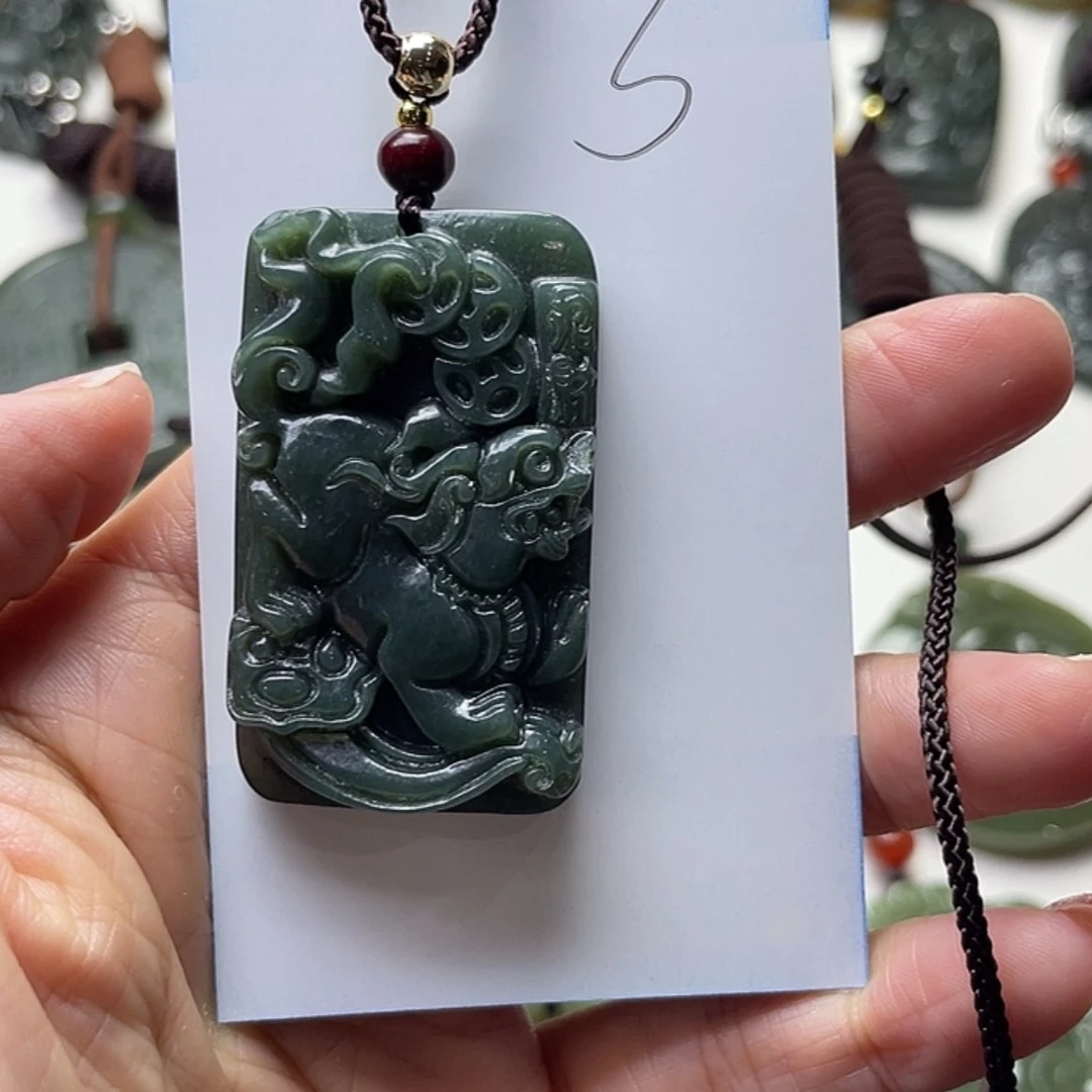 【闪购商品】和田玉挂件未镶嵌用****7