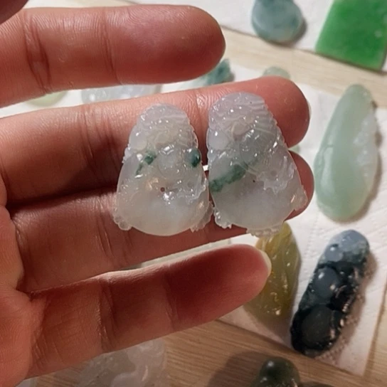 未镶嵌定制翡翠牌子