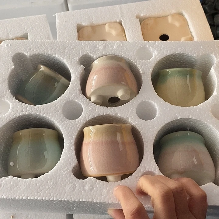 红陶【满10米包邮默认微瑕疵】6个浮力