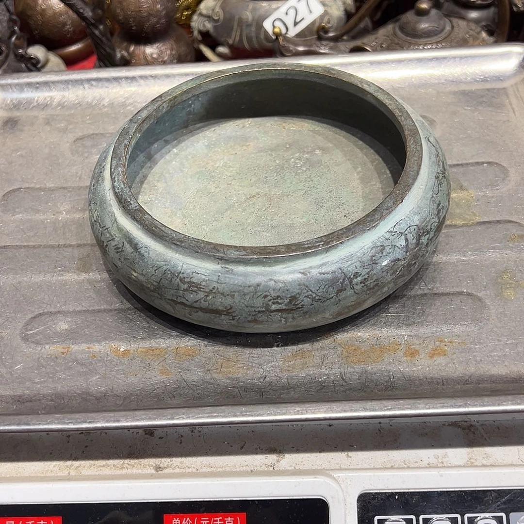 黄铜摆件，文房摆件