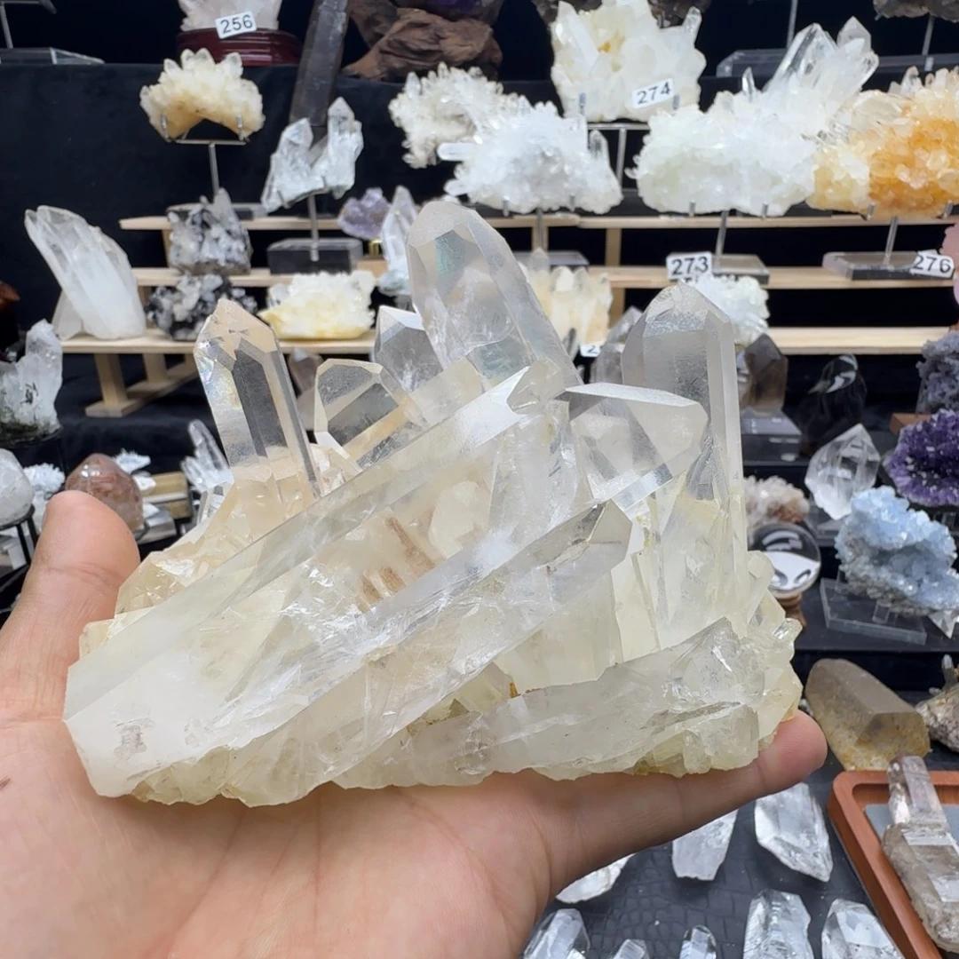 金****石材天然水晶摆件