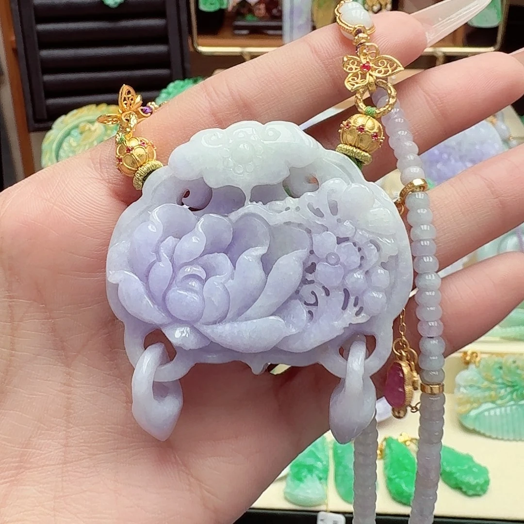颈饰未镶嵌翡翠翡翠吊坠