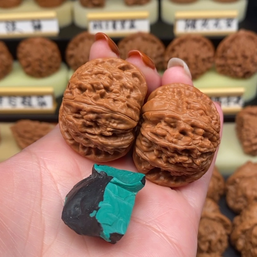 【闪购商品】文玩核桃吊坠东***6白狮子