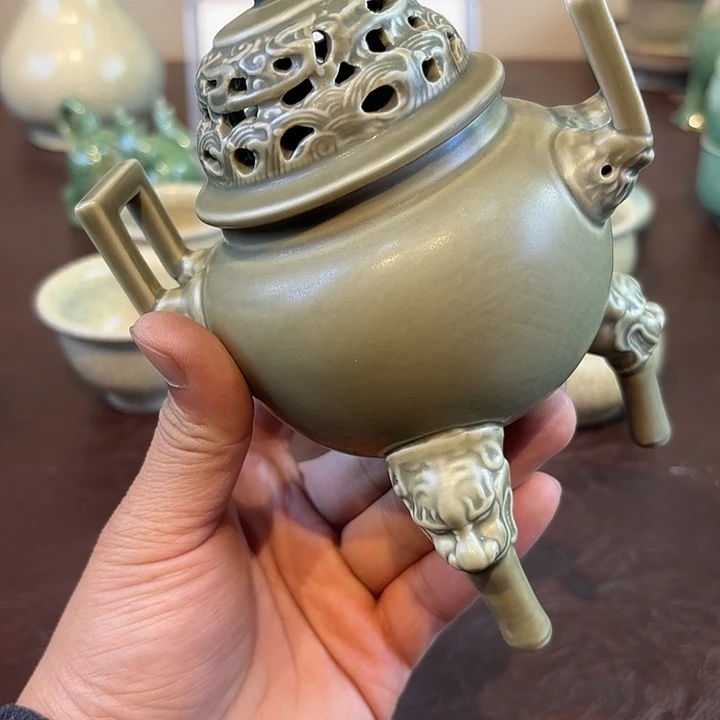 道***庆瓷片龙泉青瓷龙泉青瓷