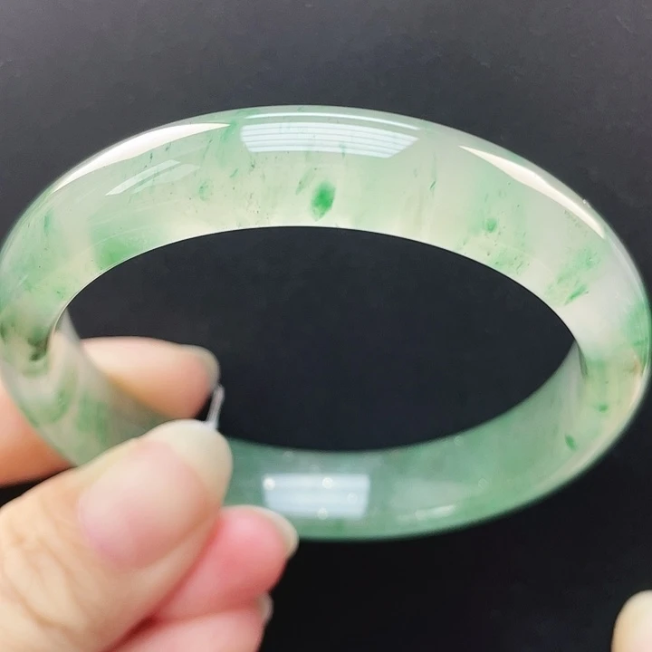 石英质玉未镶嵌手镯54 －55