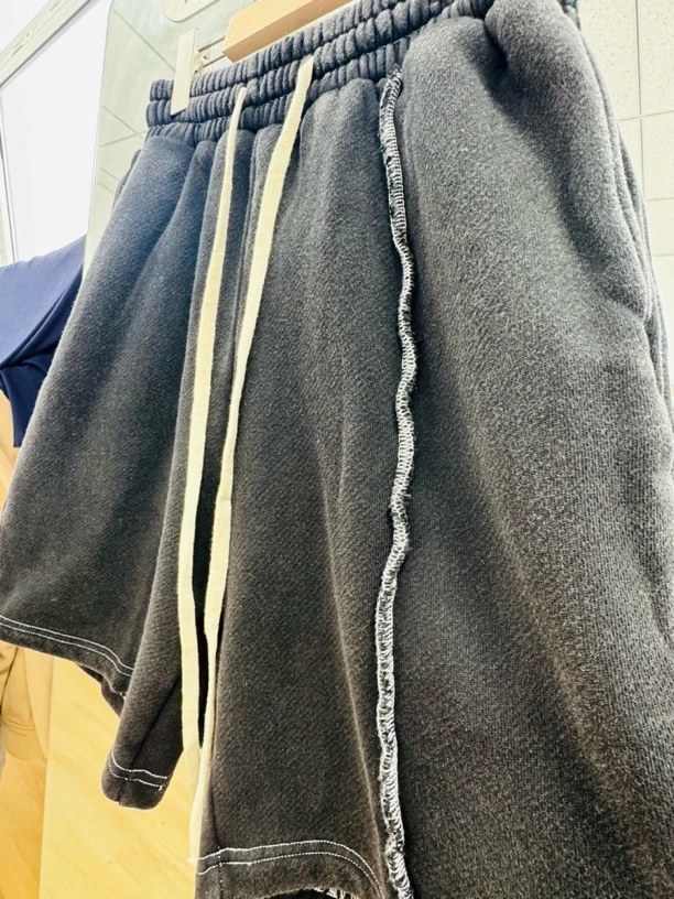 复古时尚百搭短裤夏季水洗潮流