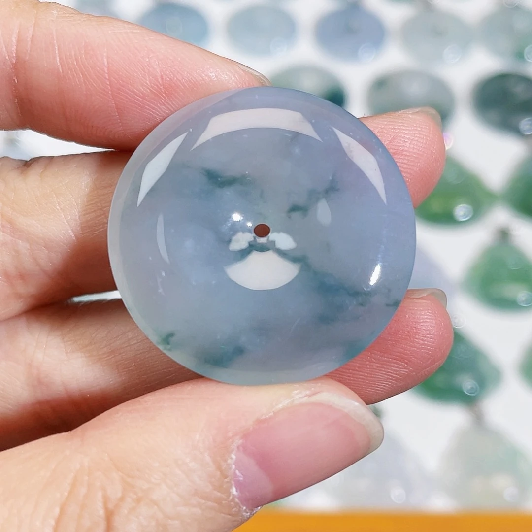 颈饰未镶嵌翡翠吊坠