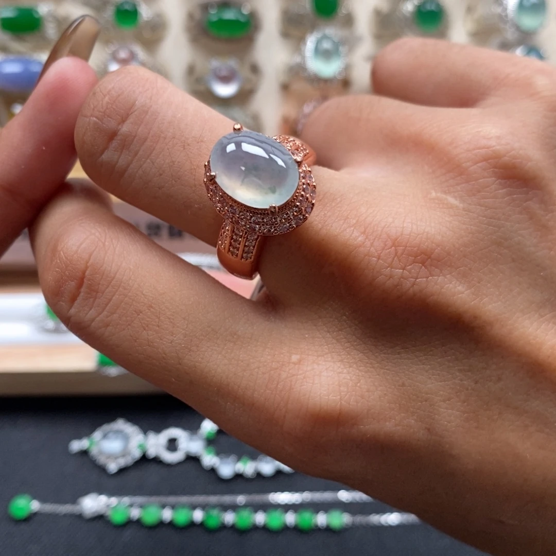 翡翠未镶嵌颈饰缅甸天然a货翡翠