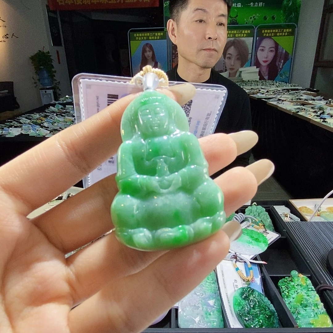 颈饰未镶嵌翡翠翡翠