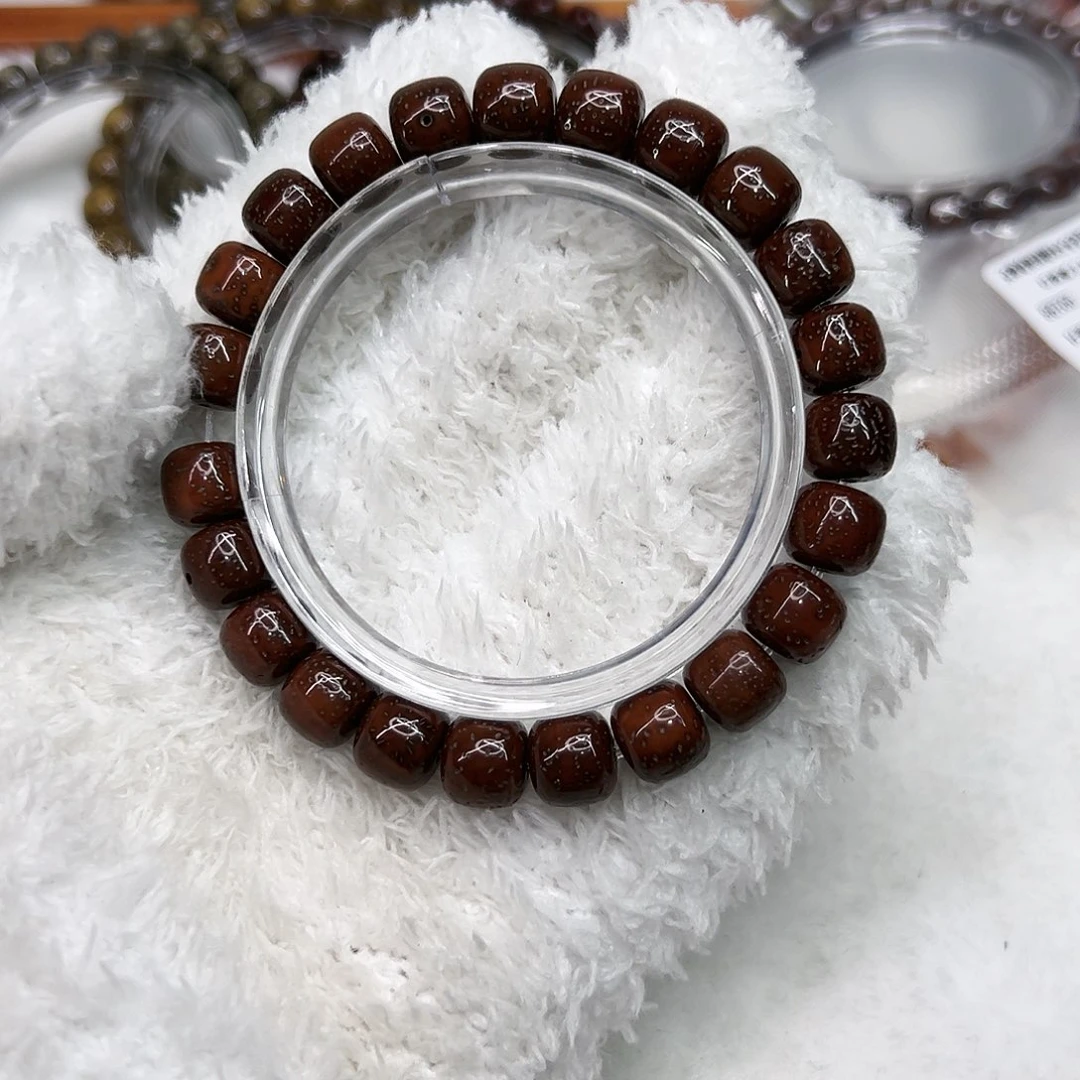 星月菩提手串56王者高瓷陈子星月菩提单圈10×9