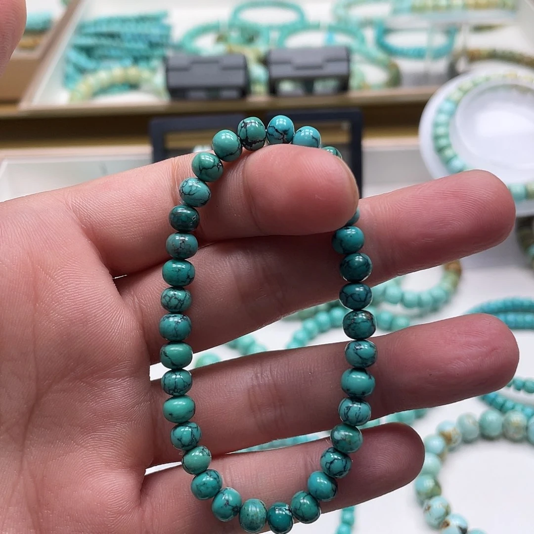 未镶嵌绿松石珠宝奇石