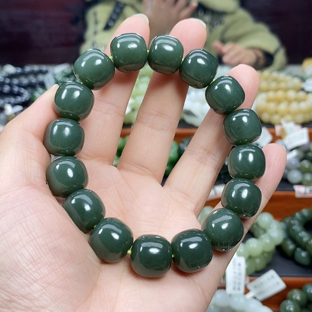 和田玉手链未镶嵌