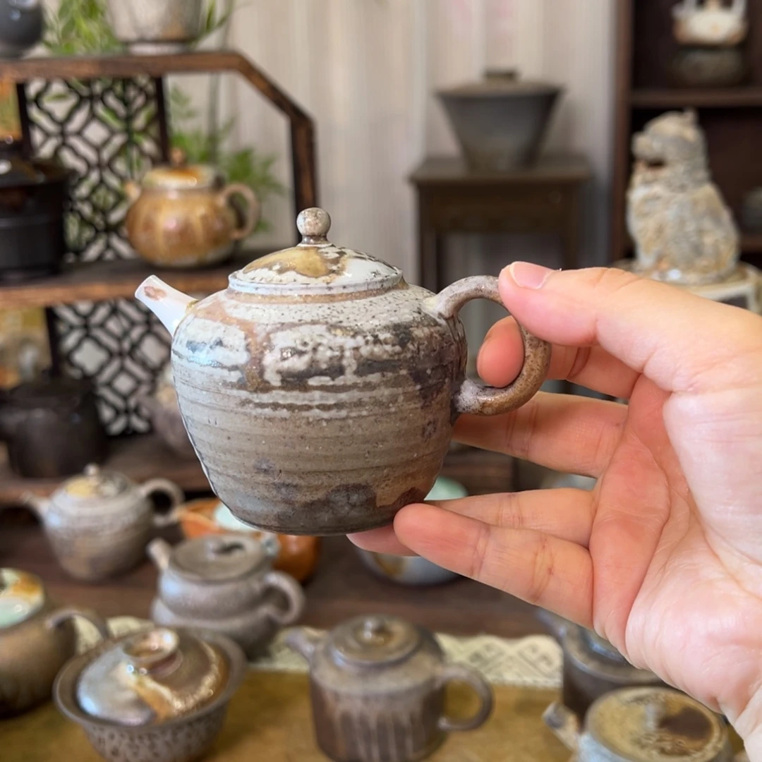 18中白粉紫窑藏壶