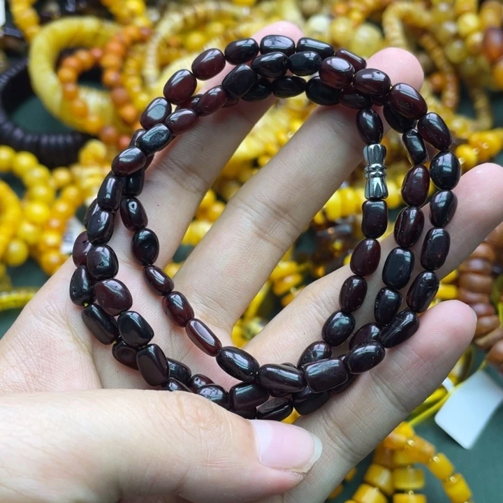 树脂六臻珠宝天然手串