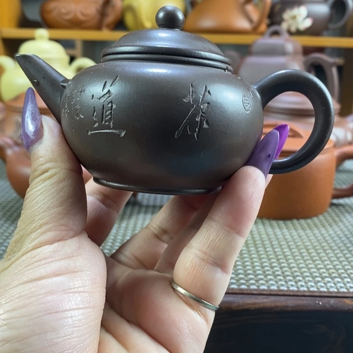茶壶紫砂原矿紫砂壶系列产品瑕疵