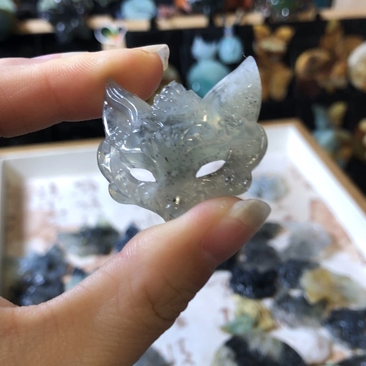 岫玉未镶嵌岫玉挂件