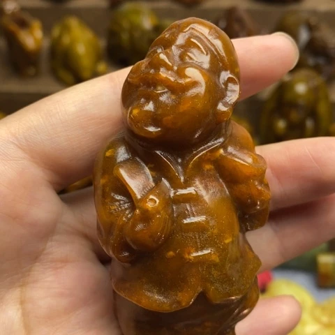 蛇纹石玉未镶嵌颈饰03