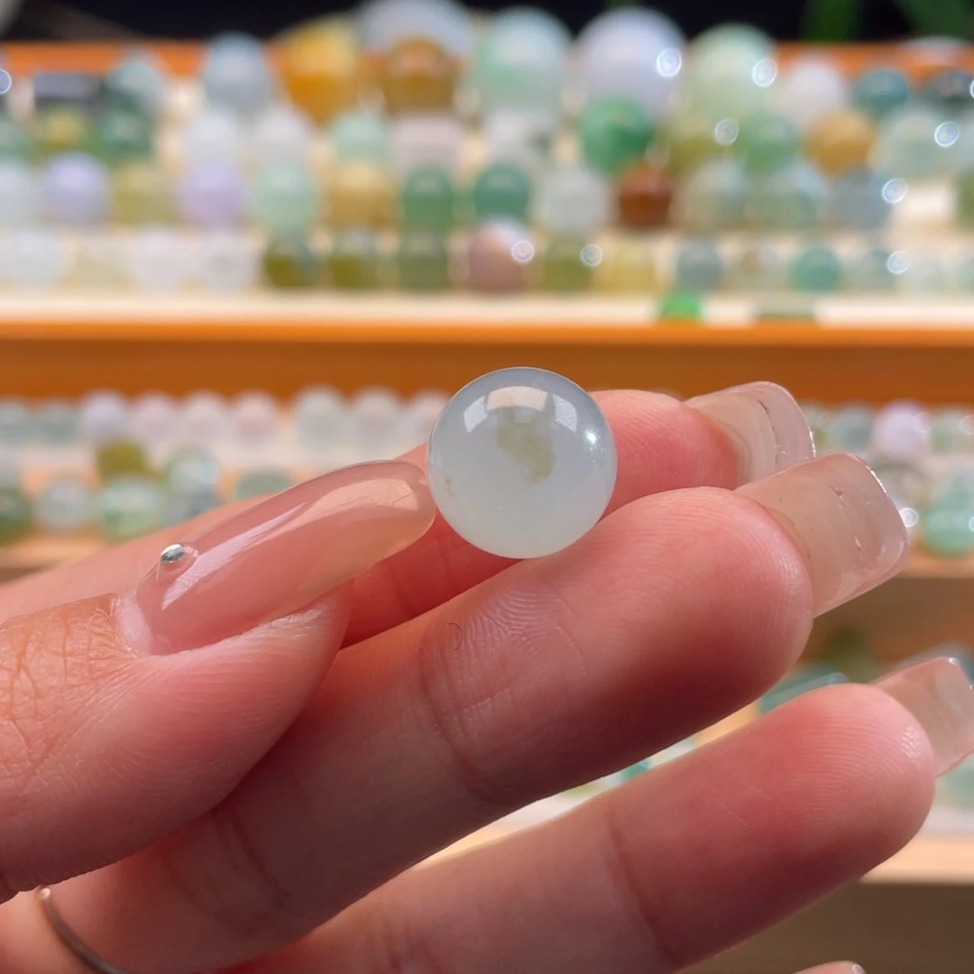 未镶嵌定制翡翠天然缅甸翡翠a货飘黄翡11.8