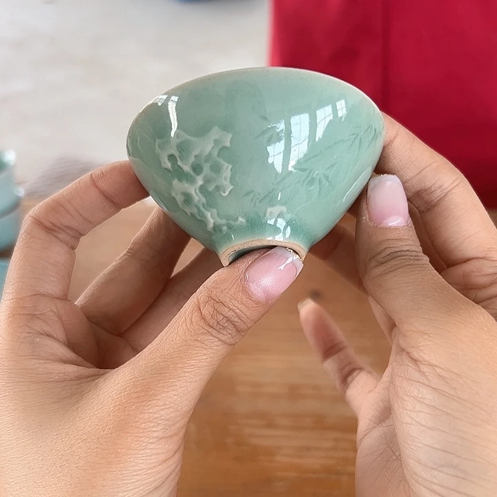 小米茶器龙泉青瓷