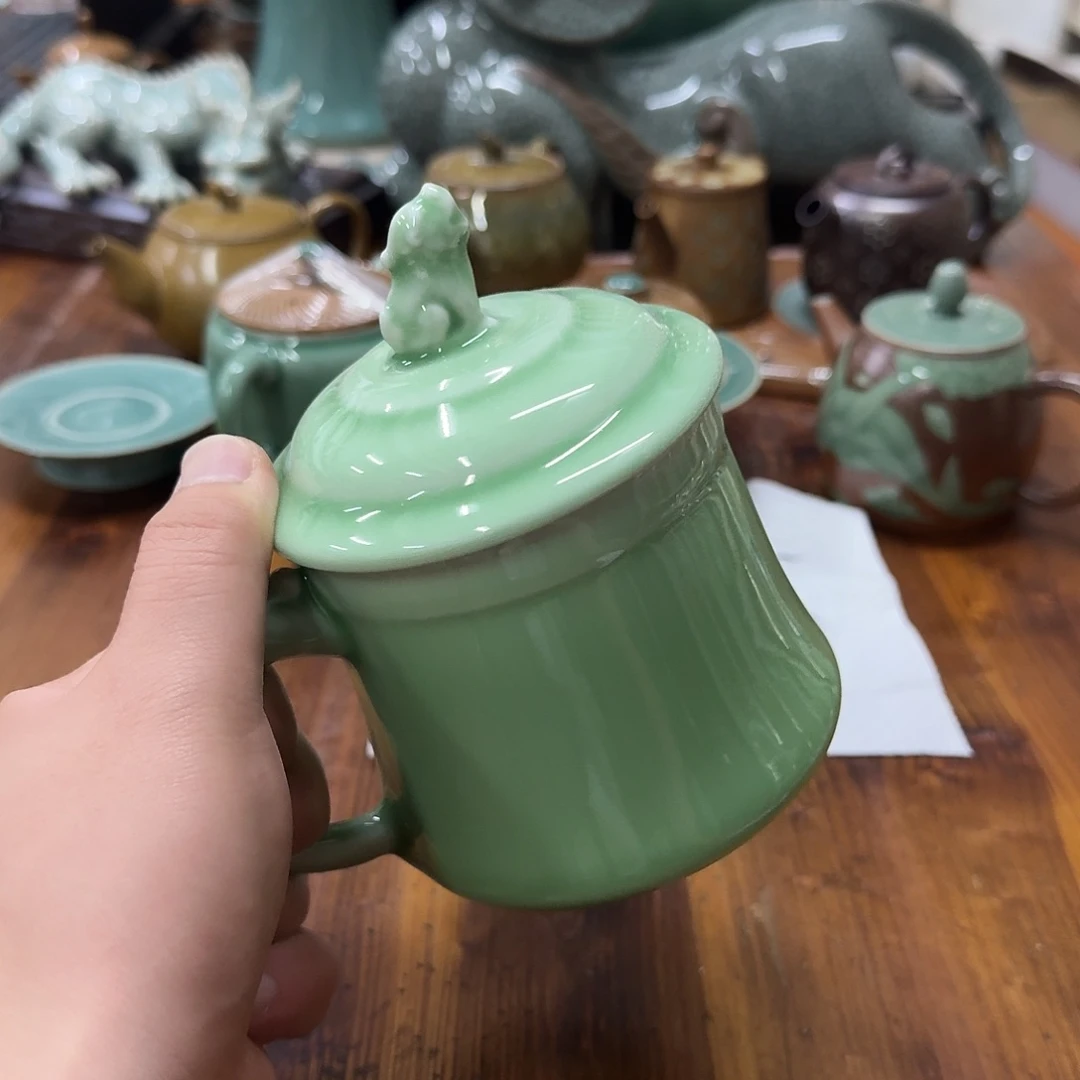 小仲青瓷茶器微瑕3196