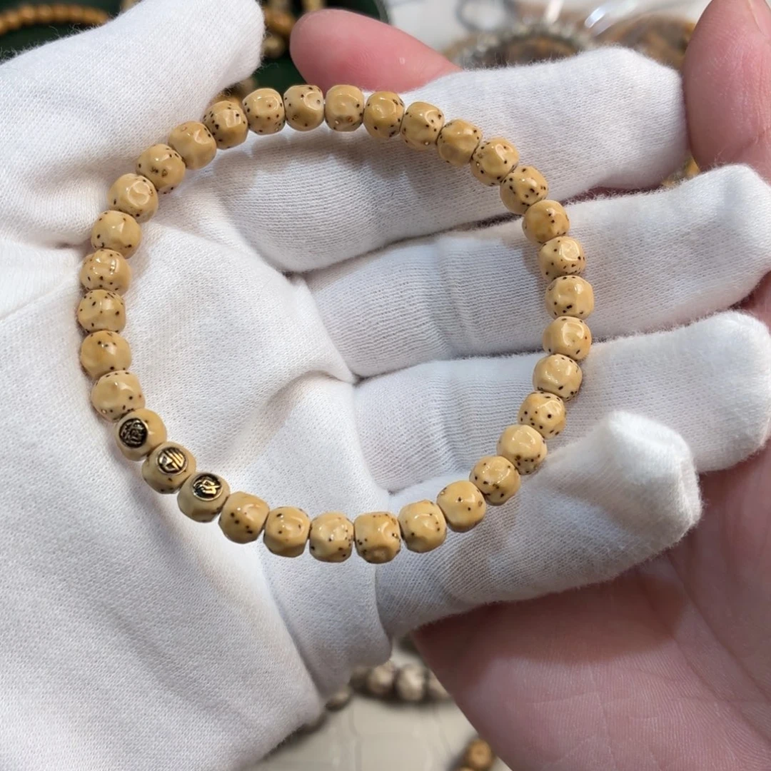 开***要星月菩提手串尺寸6.7