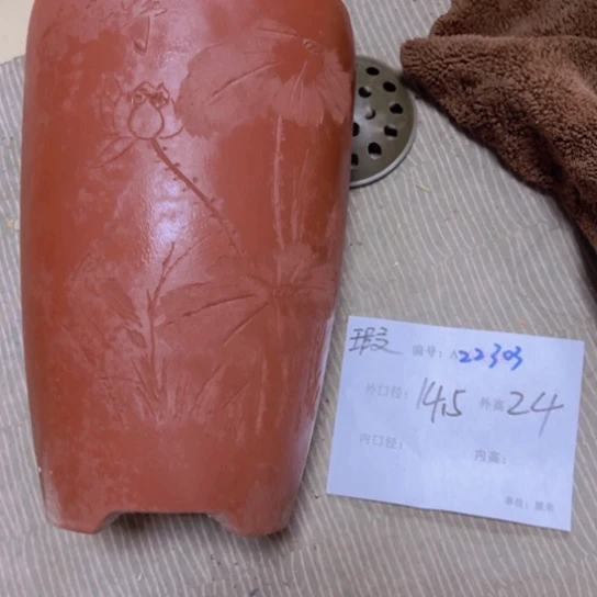 紫砂花盆花卉工艺