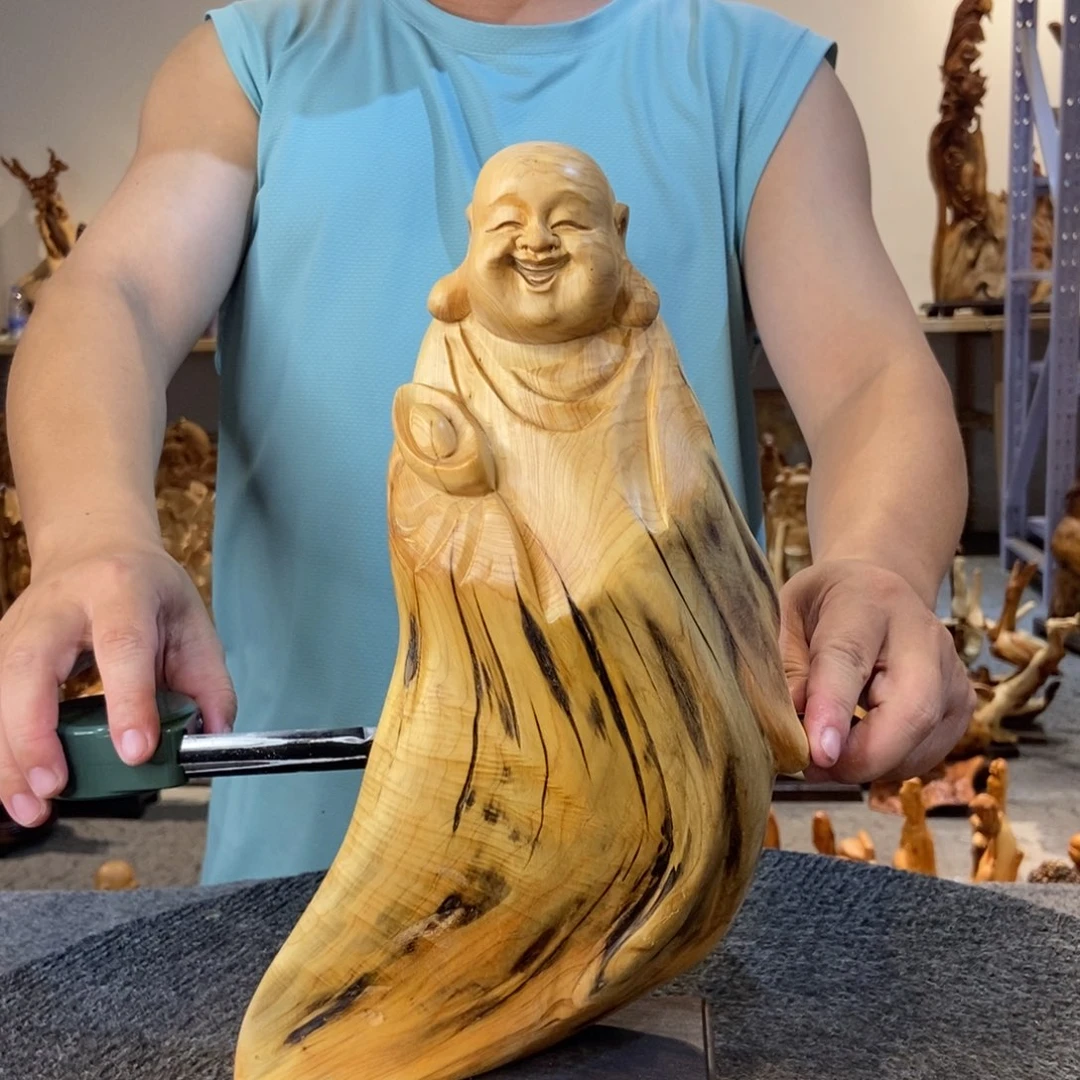 柏木（崖柏）太行崖柏根雕摆件