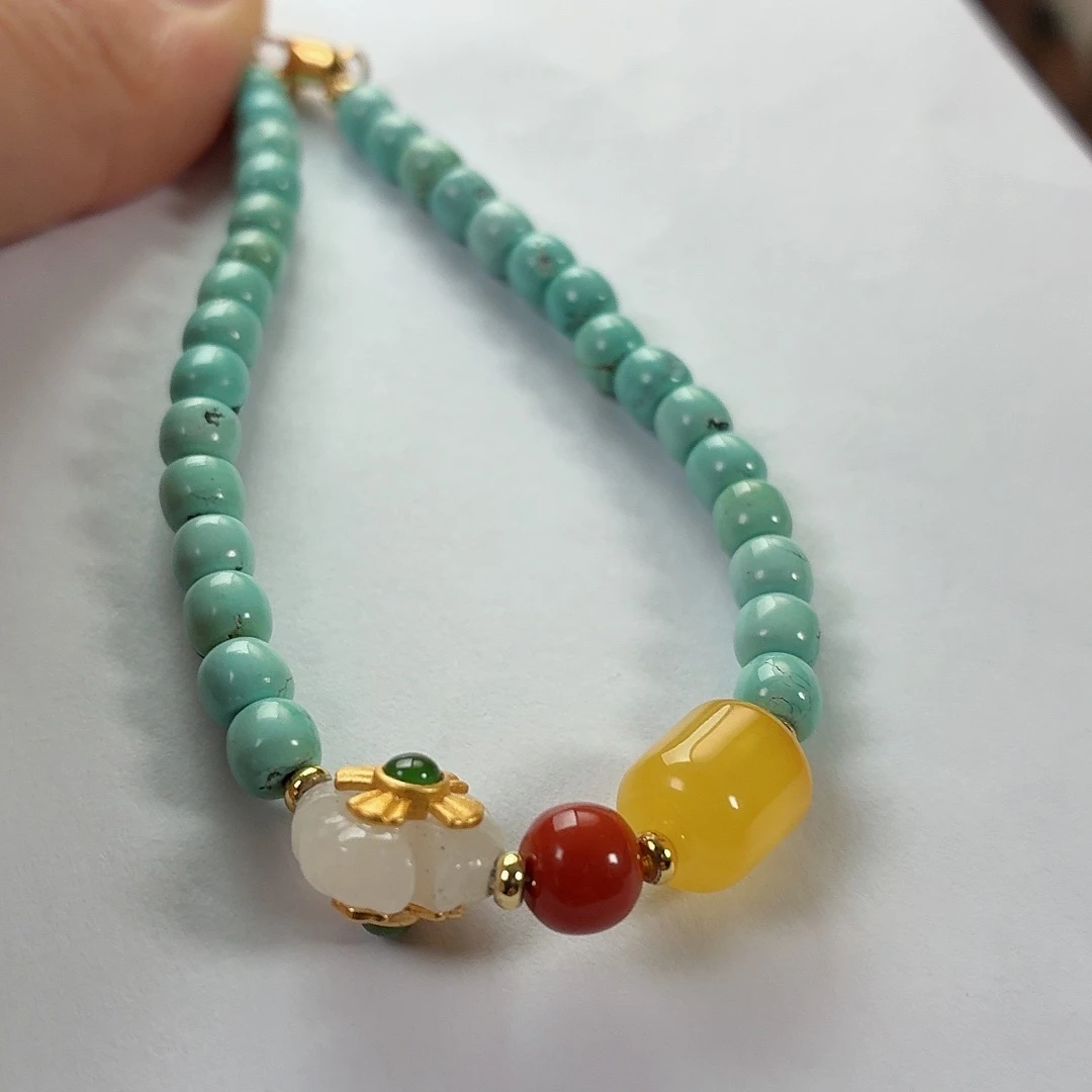 未镶嵌绿松石珠宝奇石