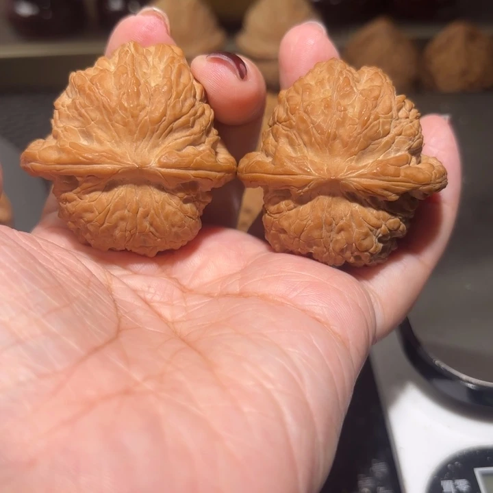 文玩核桃把件42全品血麒麟