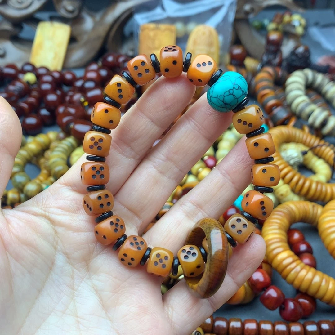 牛骨手串/手链牦牛骨手串