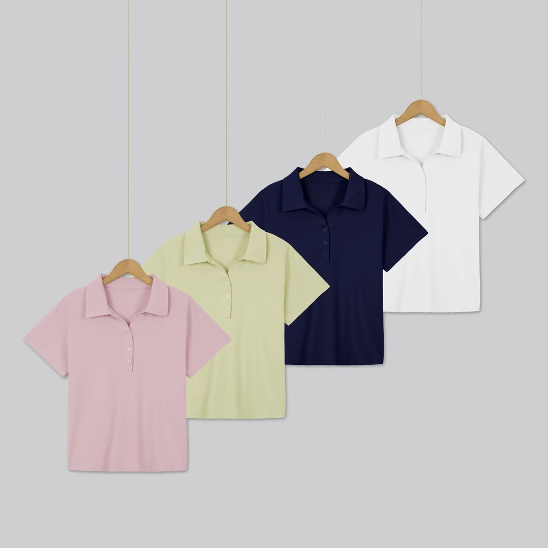 40支精梳棉210克【夏款】正肩短袖T恤5048