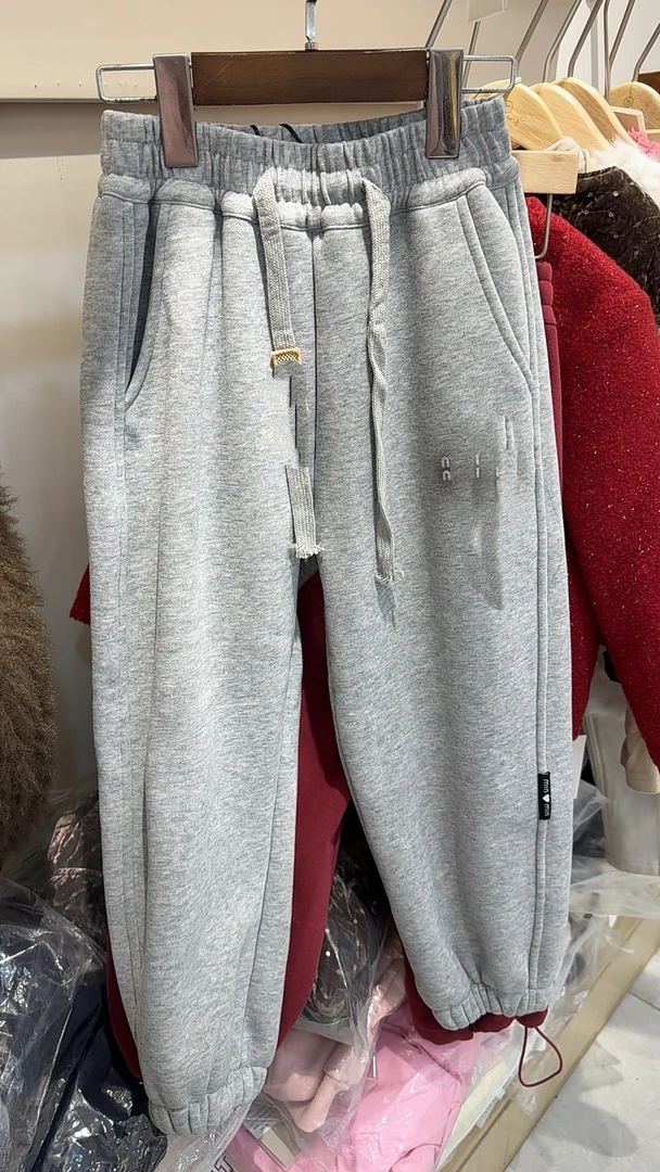 LLTZ儿童加绒卫裤6185