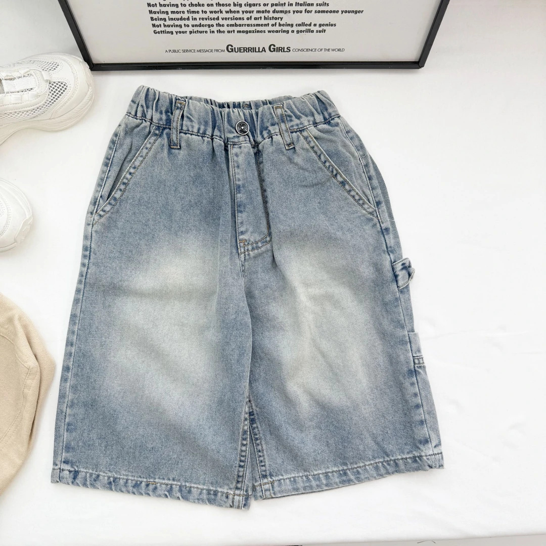 若大王时尚儿童百搭童装牛仔短裤 TY-1211