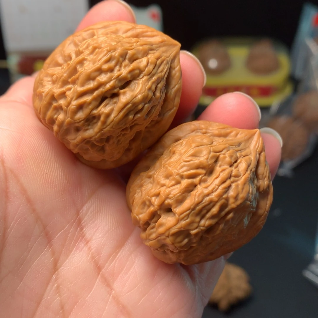 吊坠文玩核桃金钱豹34