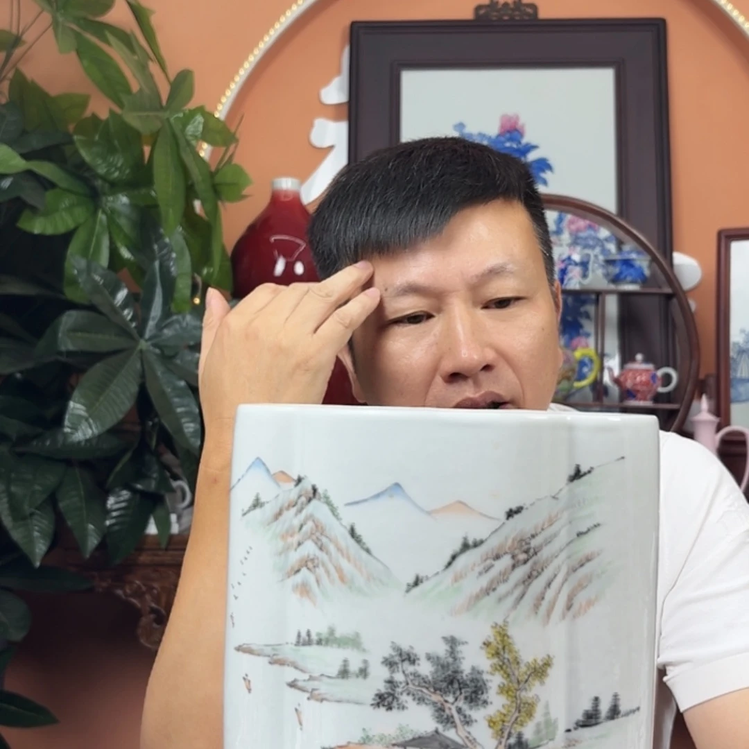 其他景德镇陶瓷手工笔筒