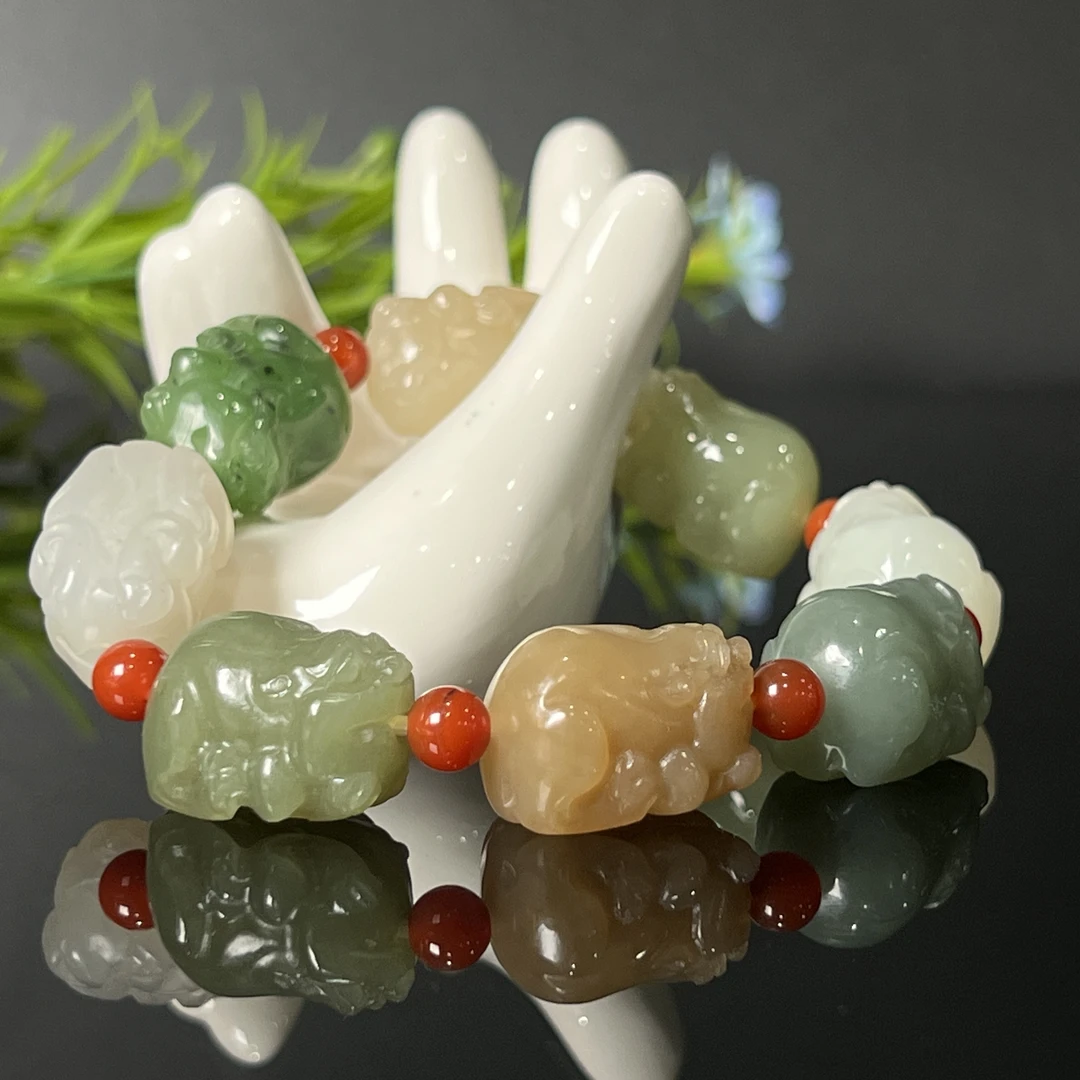 1224GC8881和田玉手串