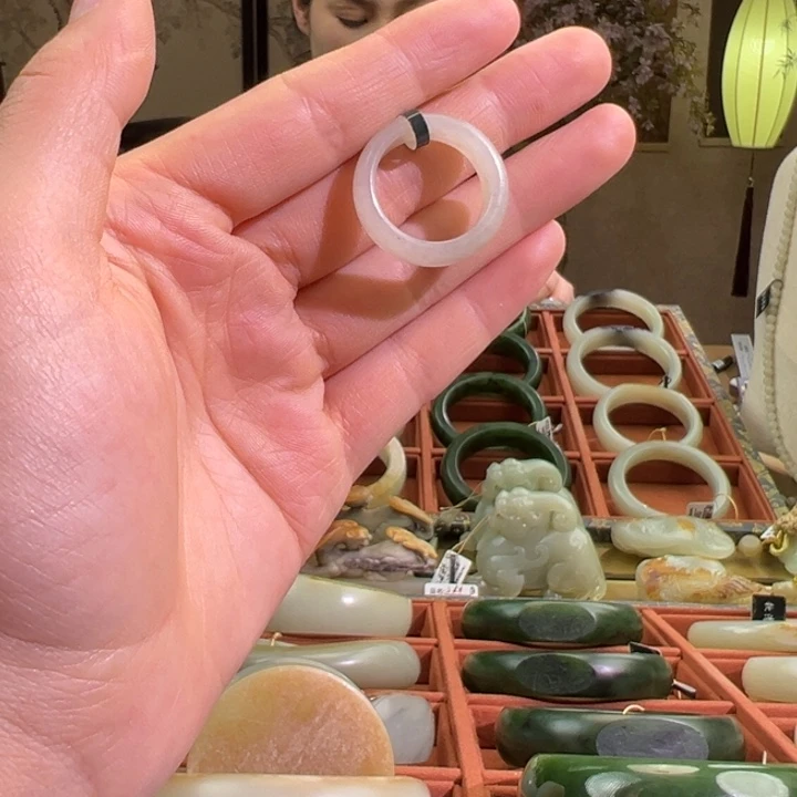 和田玉（子料）未镶嵌戒指