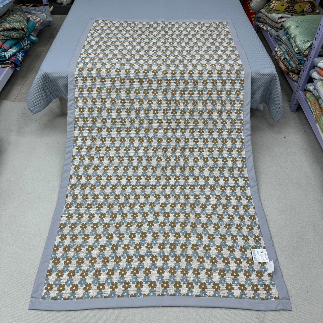 韩系碎花120*220cm原棉木棉床盖加厚沙发垫学生宿舍床垫飘窗垫