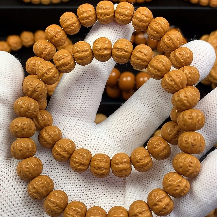 猴头核桃手串猴头