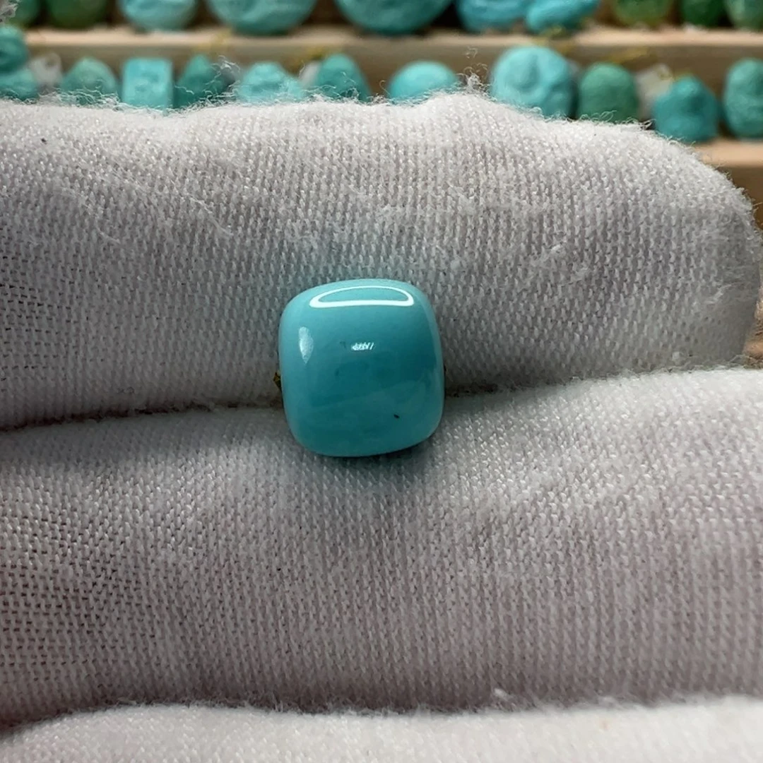 未镶嵌绿松石老型珠9mm