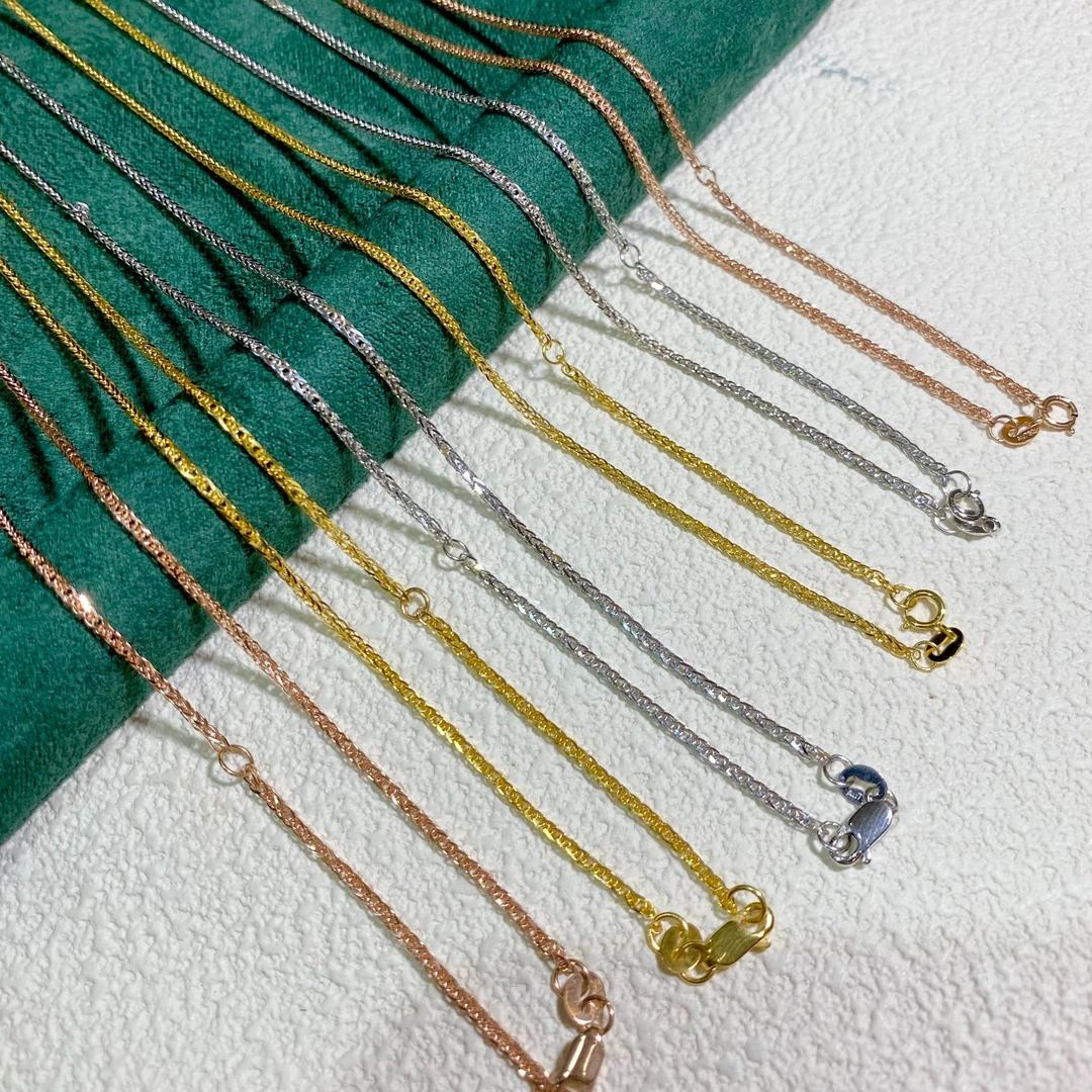 【官方质检】18k金不调节肖邦项链/多样性发一件/48小时鉴赏