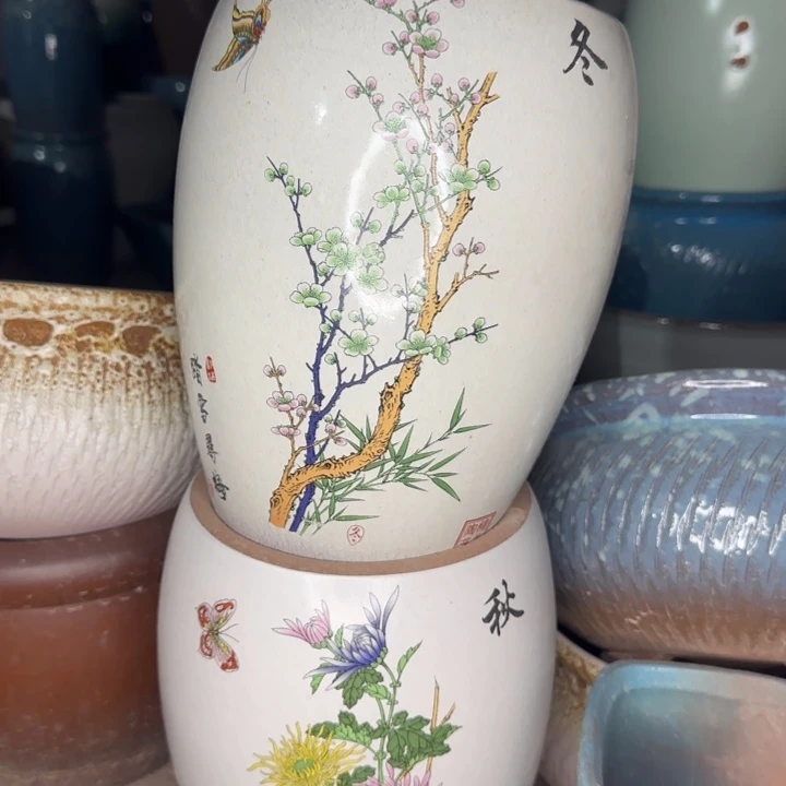 瑕疵花盆处理口15高22