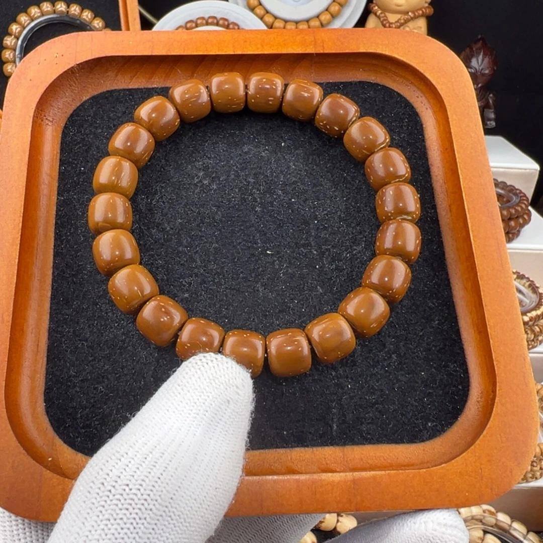 《***》手串紫金鼠实心直切老型黄皮