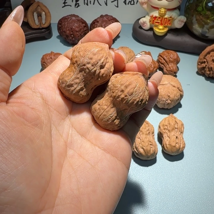 森***一文玩核桃吊坠花生