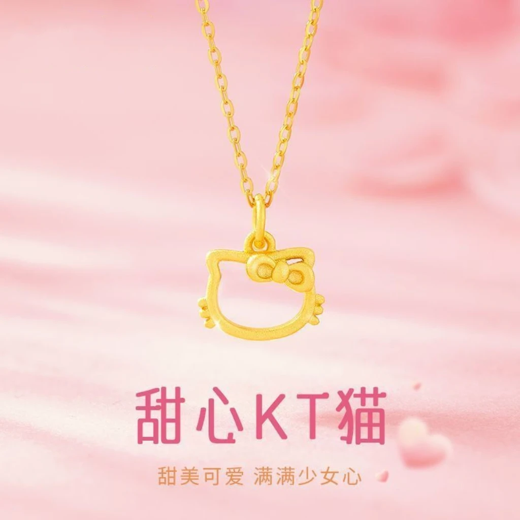 HelloKittyKT猫项链 M扣
