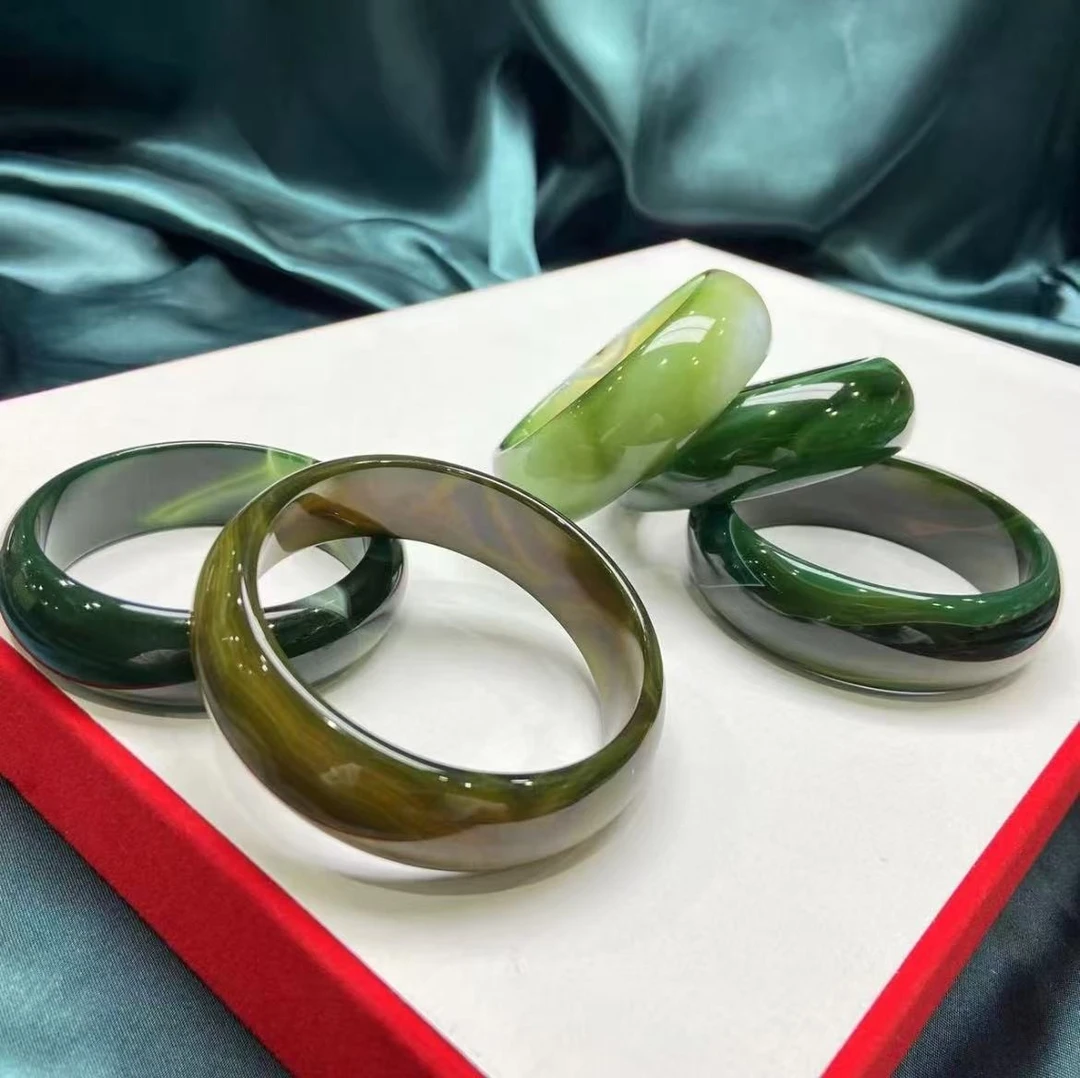 【福满满珠宝】T035-精美绿手镯-多样性发其一