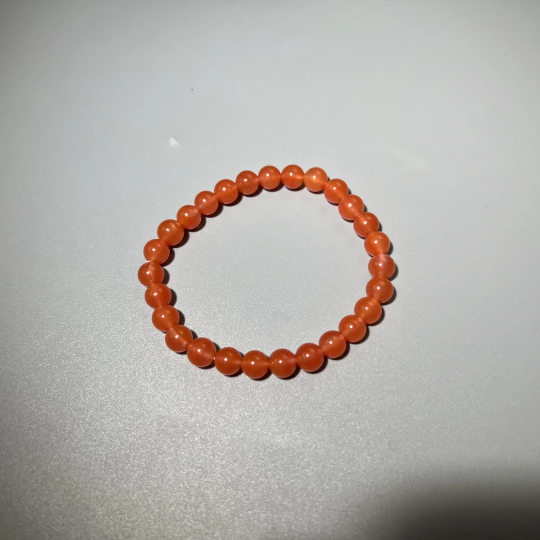 冰红南红手串 KT24072711